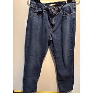 Levi's Classic Straight Fit Women's Size 14 Blue Jeans